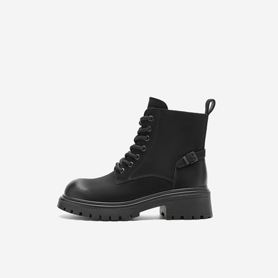 NineWest/玖熙时装靴女增高复古