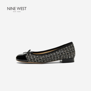 Nine West/玖熙2026春季浅口单鞋女平跟一脚蹬时尚小香风