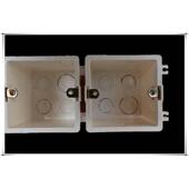 6公分86底盒暗盒开关盒子阻燃接线盒可拼装 加深线盒60MM加深加厚