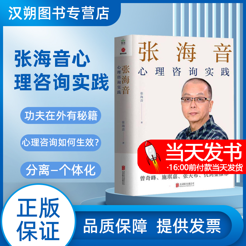 正版张海音心里咨询实践北京联合出版有限责任公司书籍