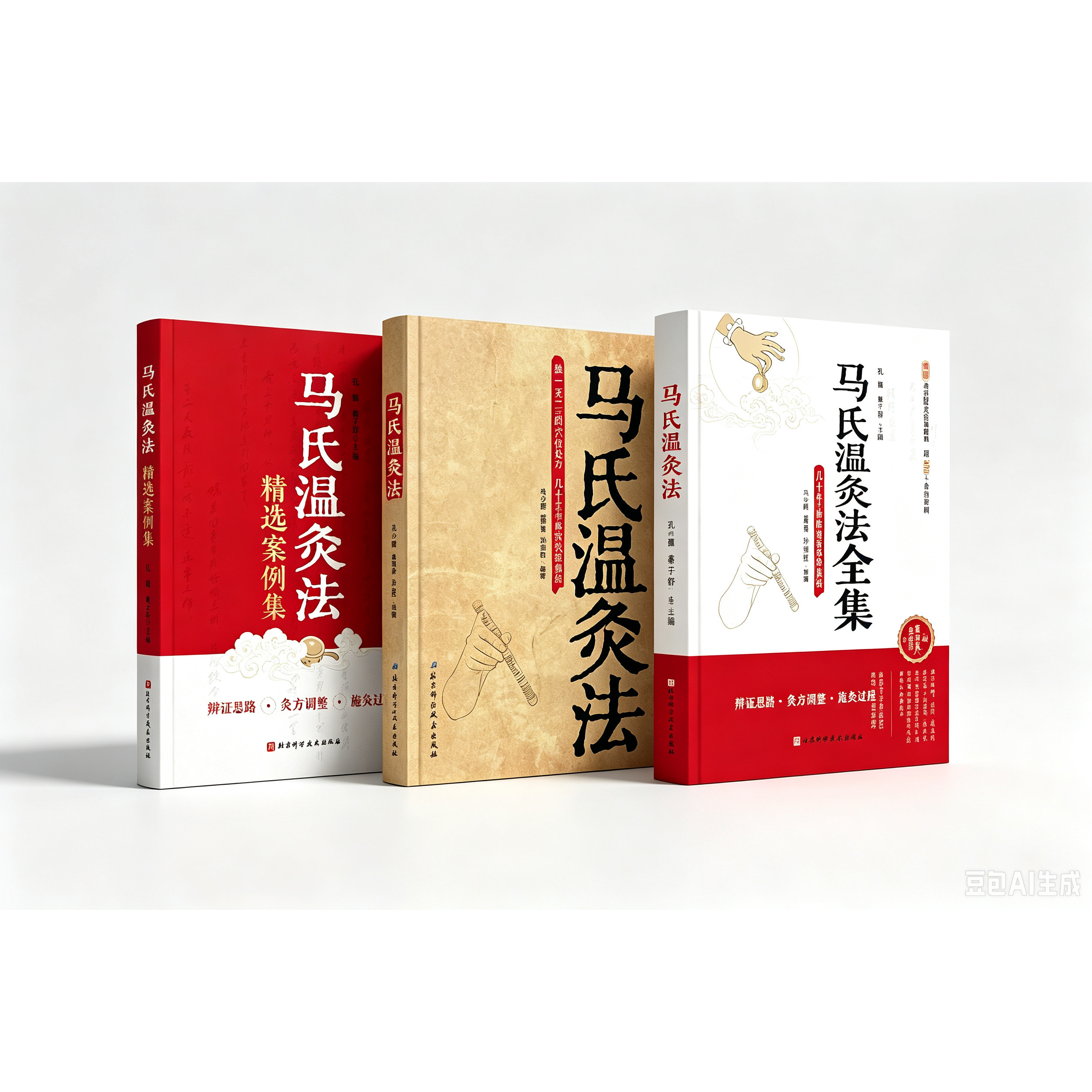 马氏温灸法精选案例集 +全集+马氏温灸法 孔霞 秦子舒 中医针灸保健养生书籍 内科外科妇科儿科常见病诊断治疗教程 中医学