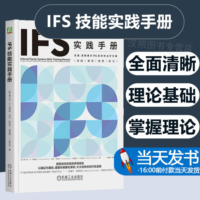 官网正版 IFS技能实践手册 弗兰克 安德森 神经科学 非病理化 自我关怀 情感创伤 应激障碍 焦虑 抑郁 饮食失调 治疗方案