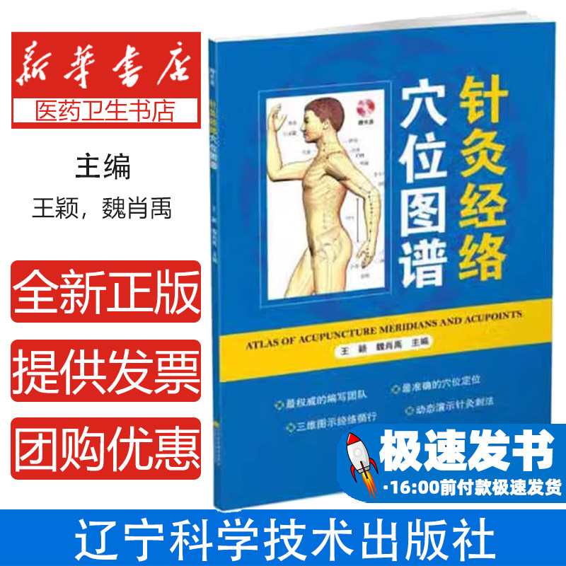 针灸经络穴位图谱王颖魏肖禹辽宁科学技术出版社经络穴位中医养生保健调理穴位定位经络走向日常养生养护知识专业讲解健康指导