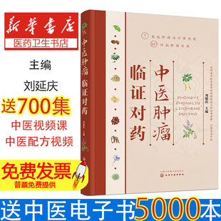 中医肿瘤临证对药 刘延庆 对药 药对 施今墨对药抗癌中草药 中医肿瘤书籍抗癌参考书籍 攻癌抗肿瘤中药防癌抗癌常用抗肿瘤对药速查