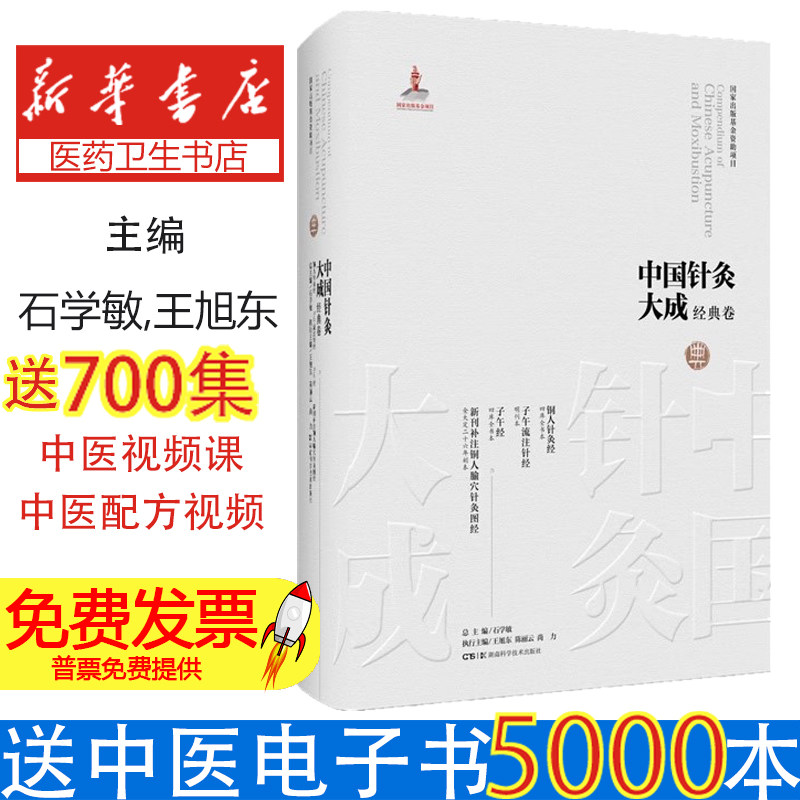中国针灸大成·经典卷(铜人针灸经子午流注针经子午经新刊补注铜人腧穴针灸图经)石学敏 王旭东湖南科技9787571016777