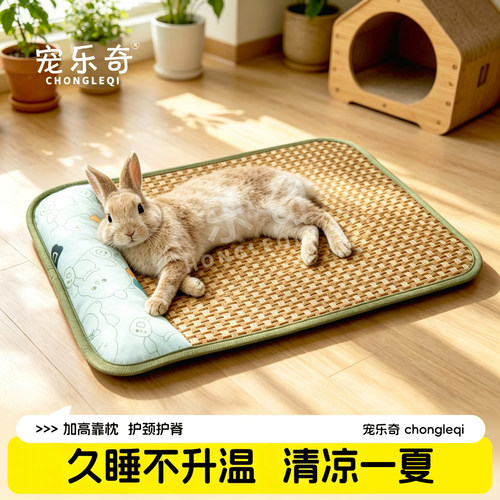 宠乐奇兔子夏季降温防水冰垫