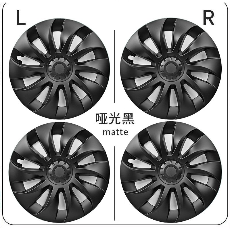 特斯-拉Modely轮毂盖罩20寸轮胎盖旋风锋装饰改装色护圈帽套包边