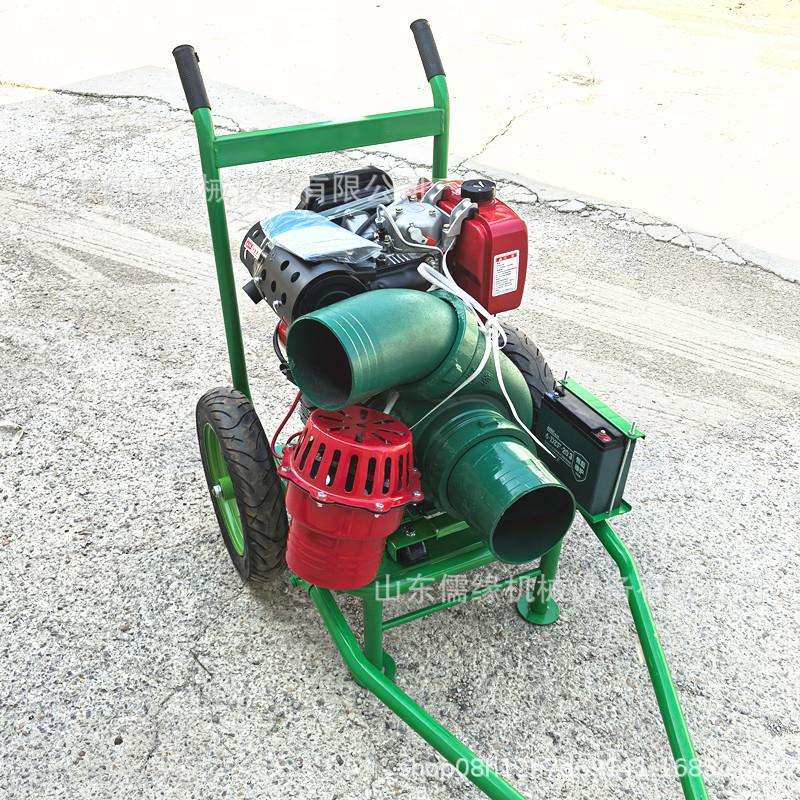 柴油抽水泵 大马力柴油农用喷灌离心泵 小型农田混流泵