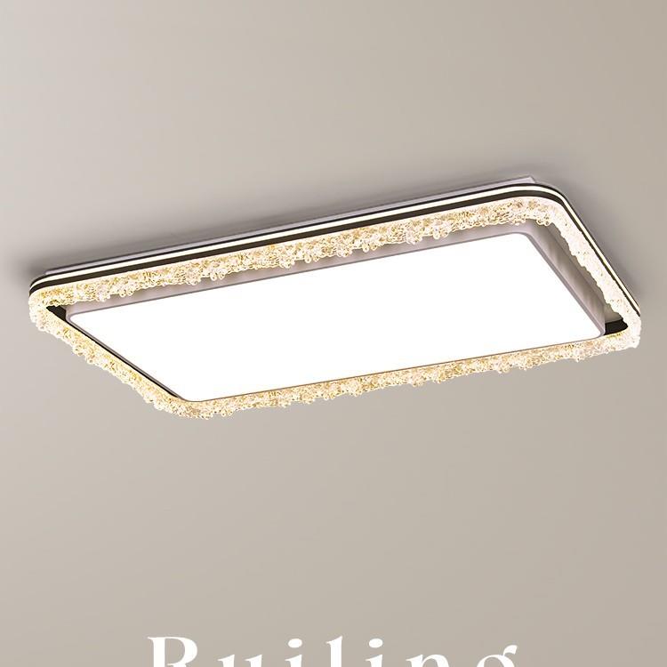 新款大气现代轻奢客厅吸顶灯意式极简卧室创意纹理大厅灯