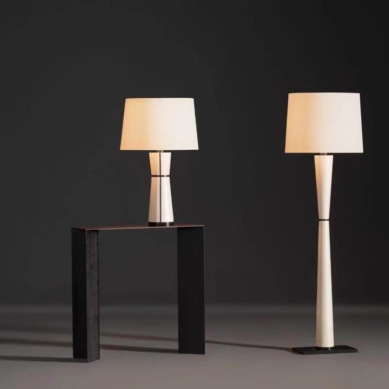 北欧现代客厅沙发旁落地灯中式设计师售楼处卧室床头书房装饰台灯