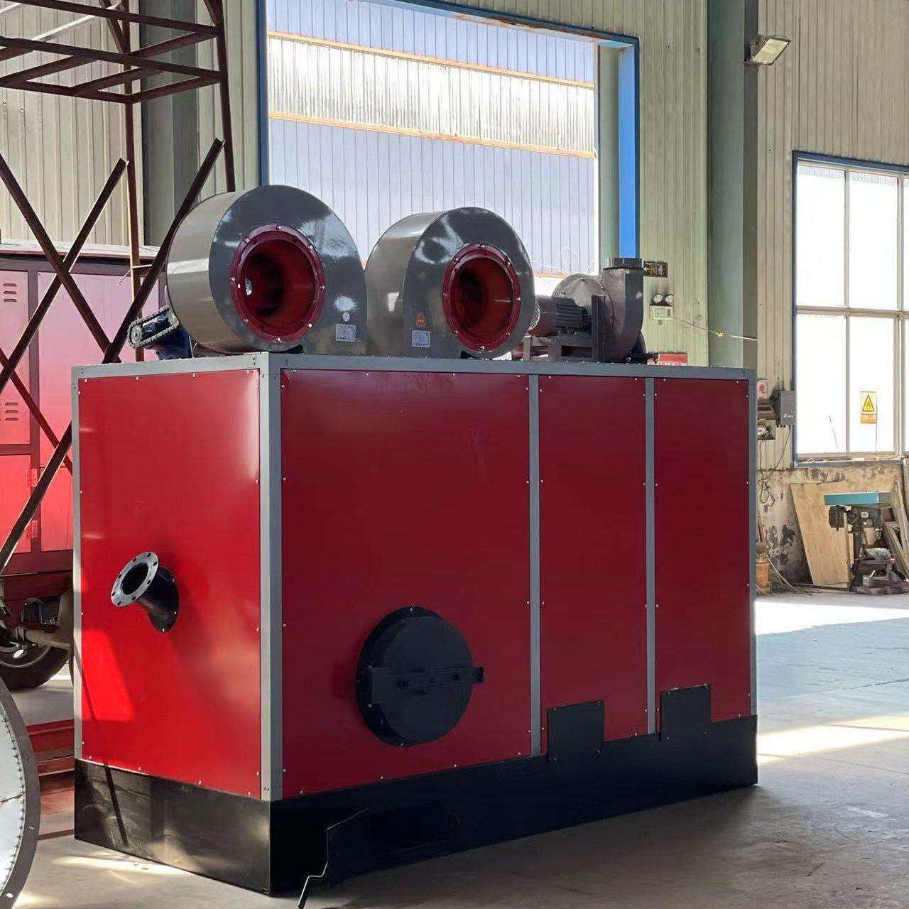 暖炉养殖取暖颗粒生物无烟热风炉车间取暖水大型烘干育雏家用烘干