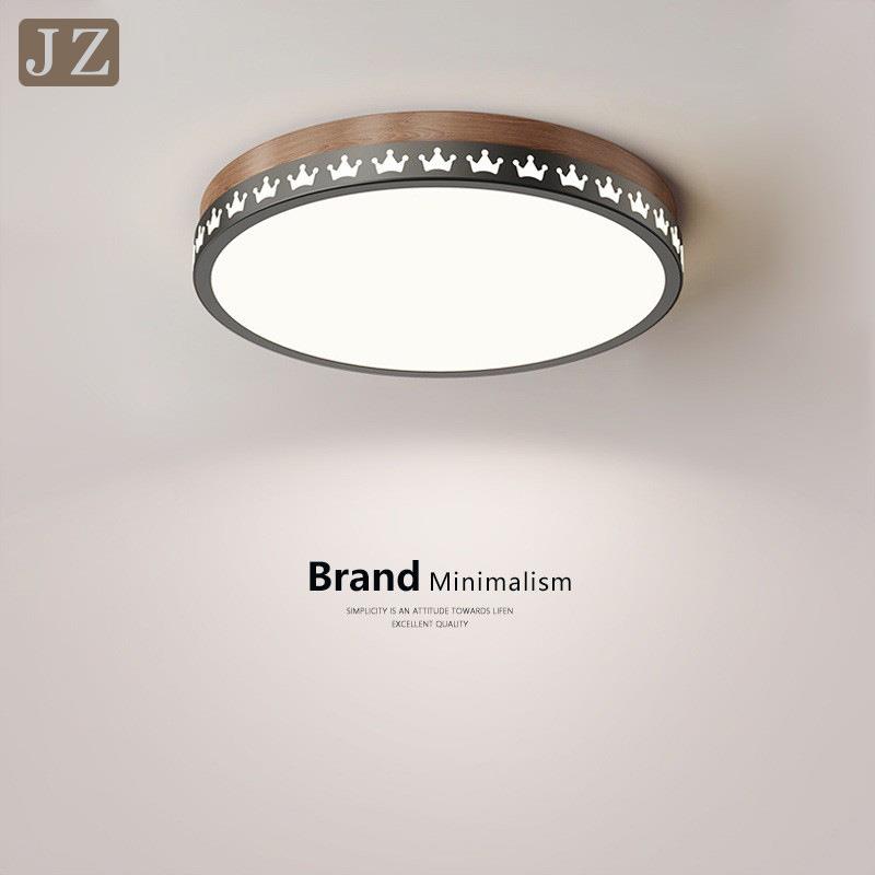 法式中古风卧室吸顶灯全光谱护眼书房主卧灯新款奶油风儿童房灯