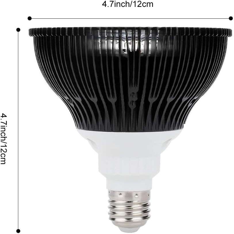 黑灯par38UV紫光灯E27E26灯头胶水固化灯85-265V
