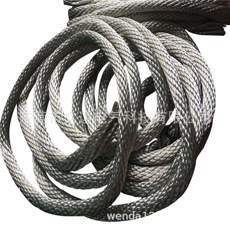 工地建筑用TJX-95镀锡铜绞线软连接透明加塑铜绞线裸铜绞线