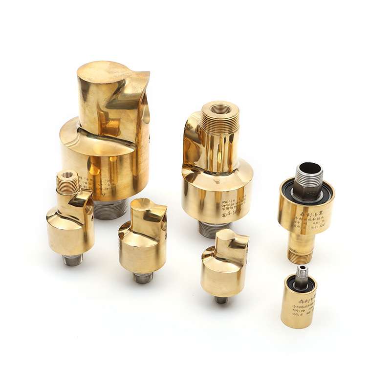 HD单向左旋右旋HS双向直流式冷却水旋转接头高速旋转轴承密封接头