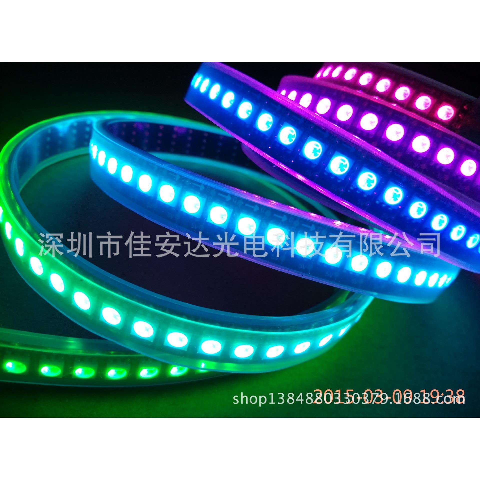 APA102单点单控144灯144 IC内置灯条 APA104灯带 SK9822灯条