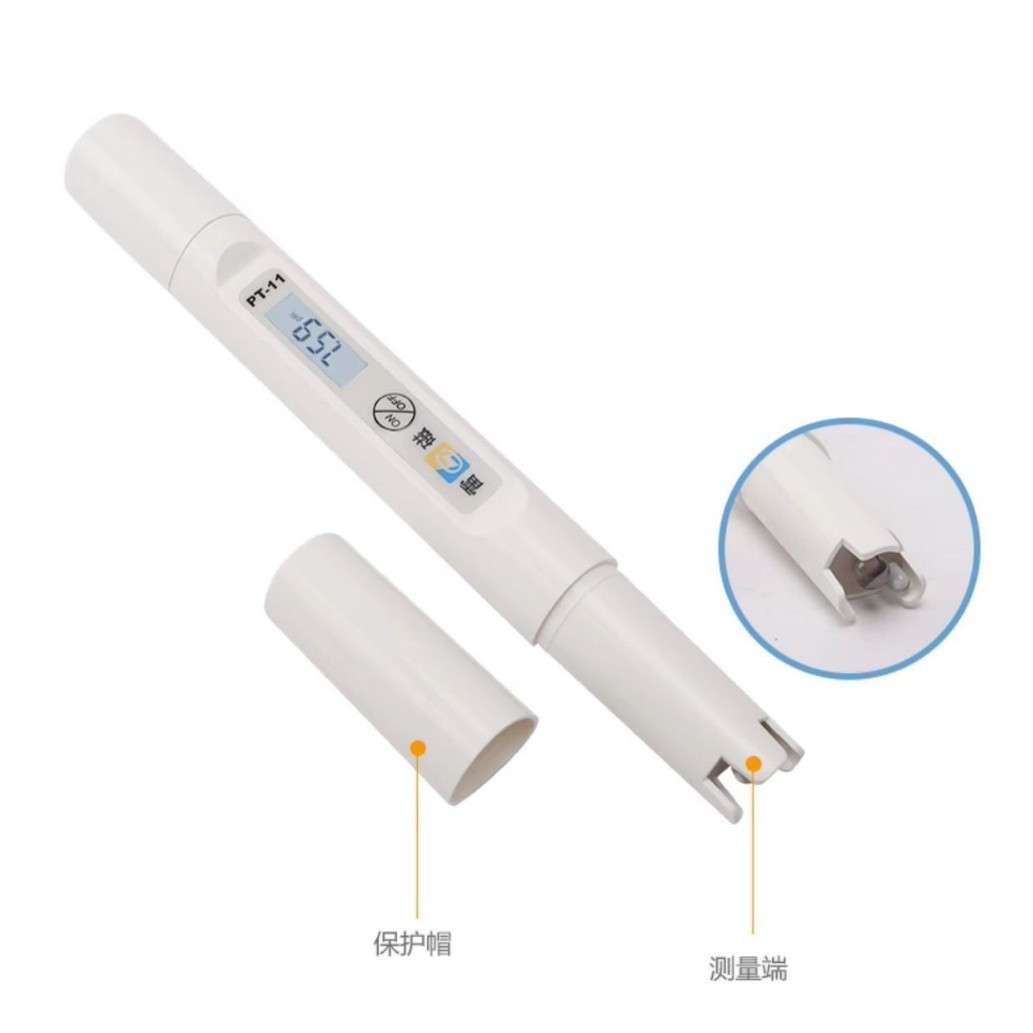 上海雷磁PT-11型酸碱测试笔球泡型水质测试笔pH仪