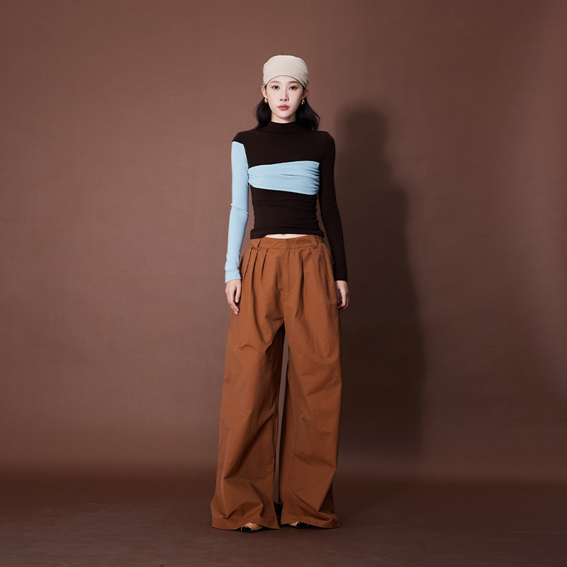 ATUMU高腰休闲长裤梨形遮胯