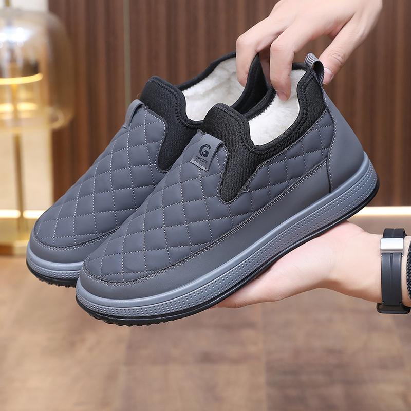 老北京布鞋男棉鞋防寒保暖