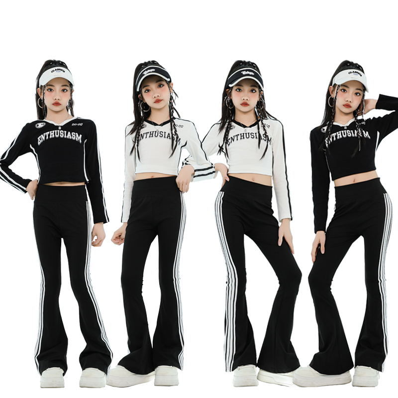 爵士舞女童服装儿童模特形体训练