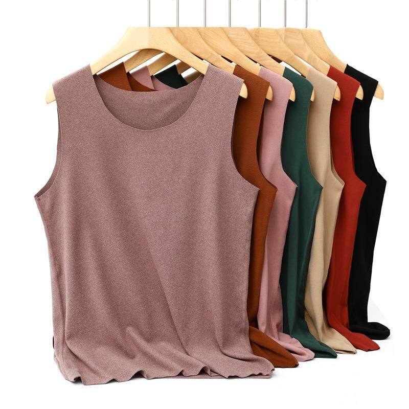 双面绒保暖背心女秋冬加肥大码加绒加厚打底衫无痕内衣防寒棉马甲,女士内衣/男士内衣/家居服,保暖背心,淘宝优惠券,粉丝福利购,淘宝优惠卷