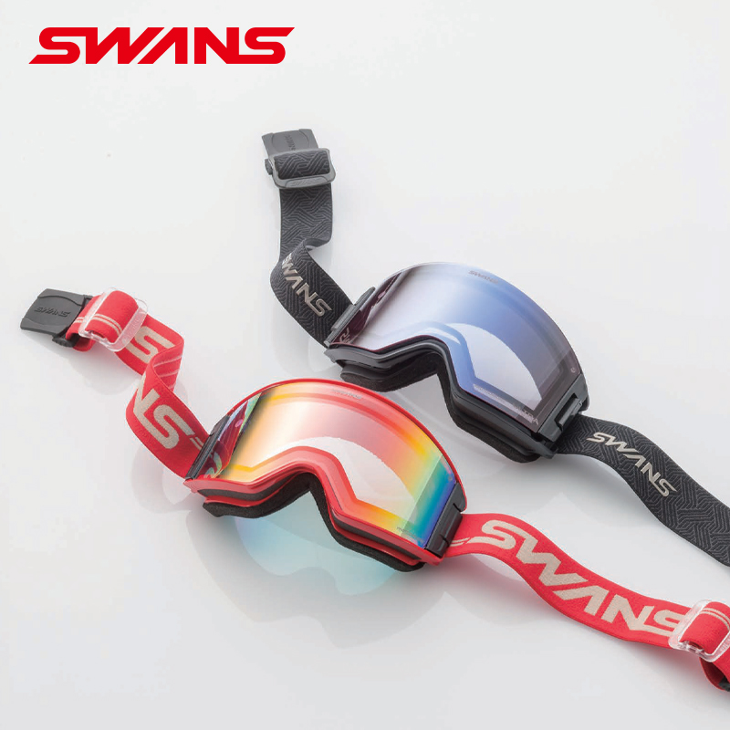 SWANS雪镜超强防雾开窗滑雪镜调光超高清滑雪眼镜25/26OB/RGL新品