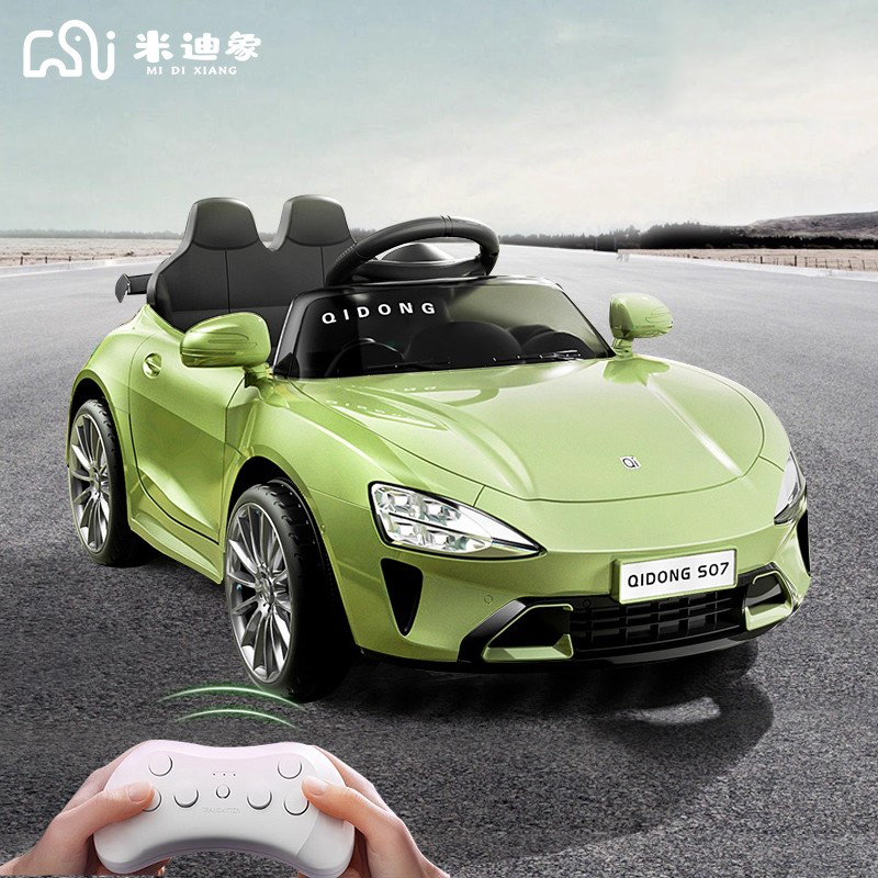 米迪象儿童电动四轮汽车双开门