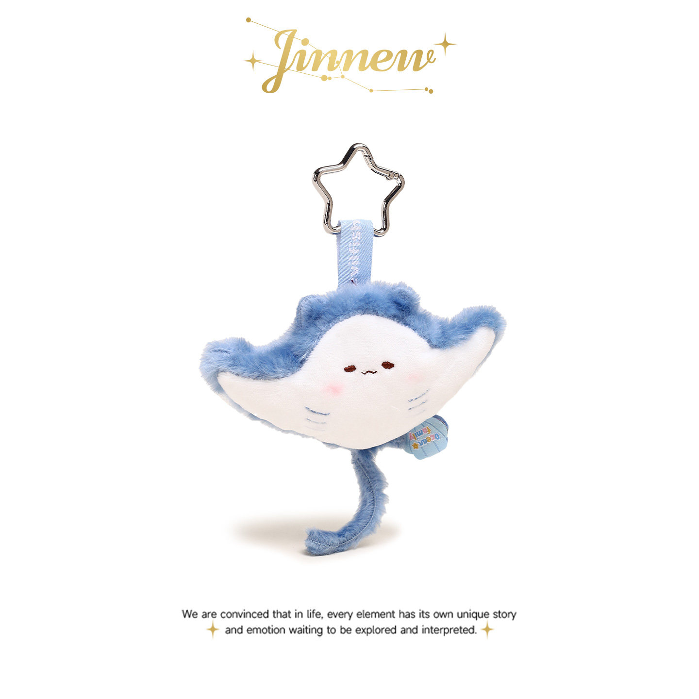 Jinnew原创可爱海豹乌龟鲨鱼毛绒玩偶公仔书包包挂件钥匙扣男图片