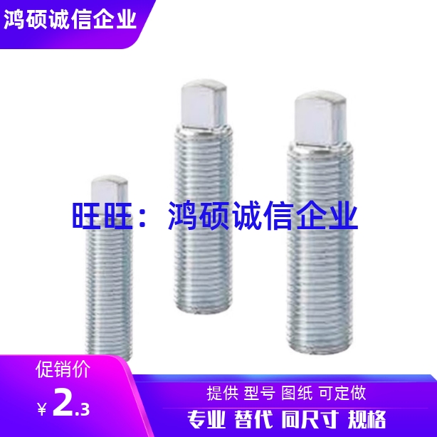 PAS31-M4/M5/6-L10/L15/20/25/30/35/4050内六角细牙调整螺丝组件