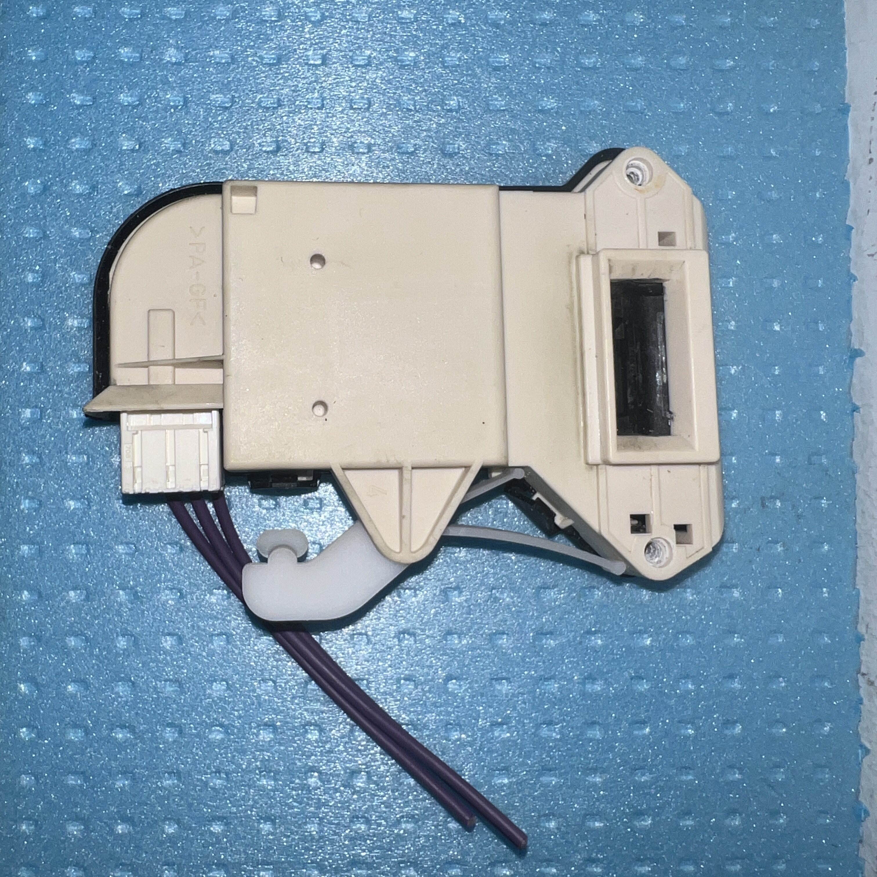 适用于Miele洗衣机美诺滚筒洗衣机原装门锁应急开关线延时器开关