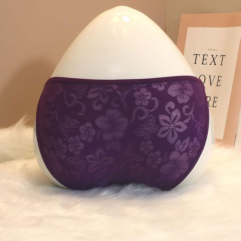 womens transparent thin butterfly ultra-thin underwear