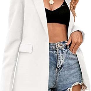 Casual Fashion Womens Lapel Fit Blazer Slim