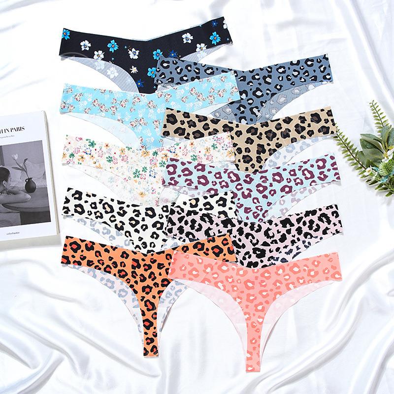 pure crotch print size thong pants ice low leopard large