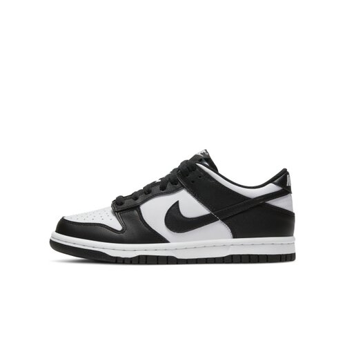 XHH Nike Dunk 皮革 防滑耐磨 低帮 板鞋 女款 黑白 CW1590-100