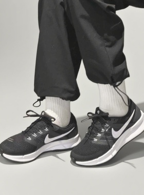 Nike Run Swift 3 黑色 减震防滑耐磨 低帮跑步鞋 男款DR2695-002