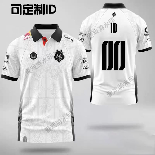 G2队服CSGO电竞服上海major短袖T恤NIKO同款M0NESY定制ID衣服POLO