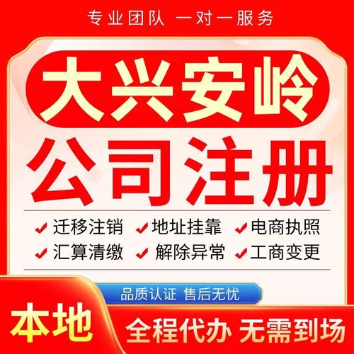 大兴安岭公司注册办理异常减资个体工商营业执照代办注销变更电商