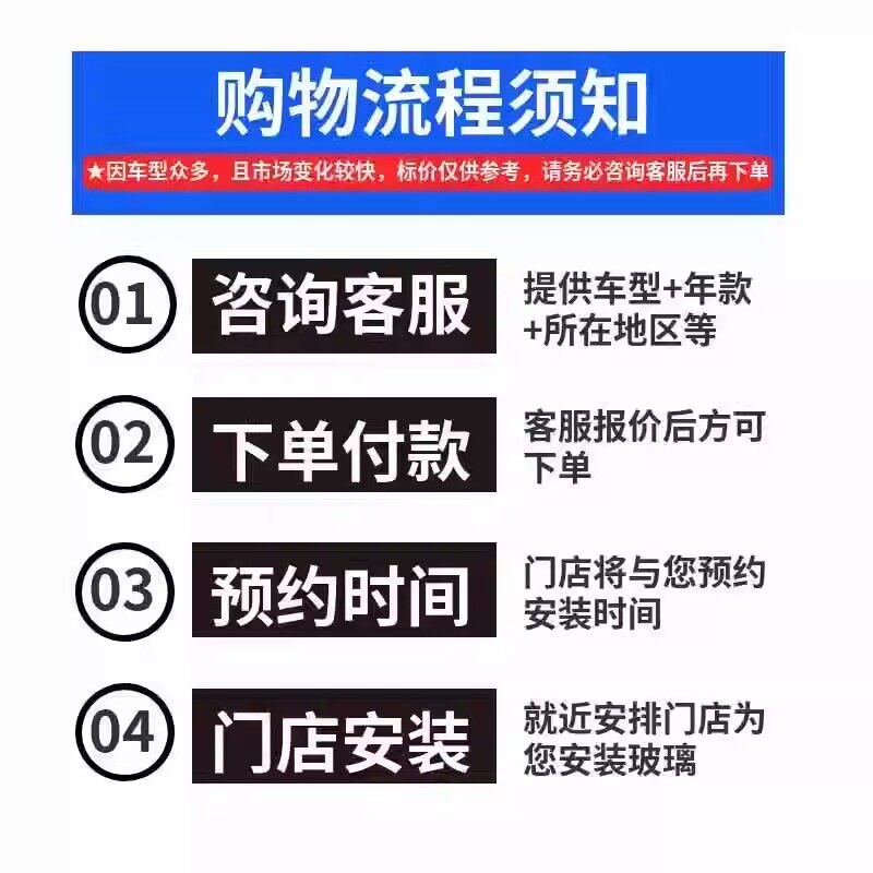 速发信义汽车玻璃安装 前挡后挡玻璃更换 车门三角窗玻璃 天窗玻