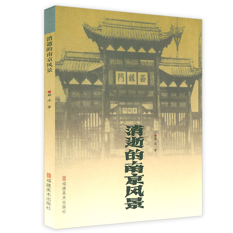 消逝的南京风景 老南京记忆老城市老地图老城记金陵南京地方史志老南京旧影秦淮遇见南京这座城南京传书籍