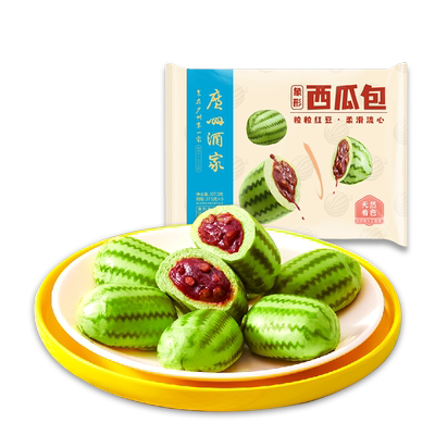 广州酒家卡通造型包点儿童早餐