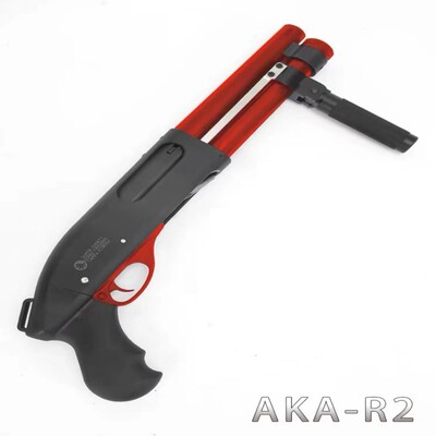 AKA R2超级矮子高端短喷子科教训练模型抛壳玩具道具肥肥钢镚