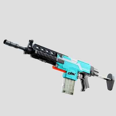 电动连发HK416-c解压玩具金齿金管道具科教模型肥肥钢镚-特殊地区