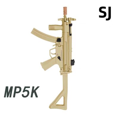 SJ电动连发科教模型MP5k金波后托版解压玩具肥肥钢镚-特殊地区