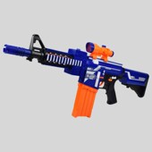 新版 司骏mk18电动连发玩具枪男孩玩具吃鸡模型416d野路子钢镚