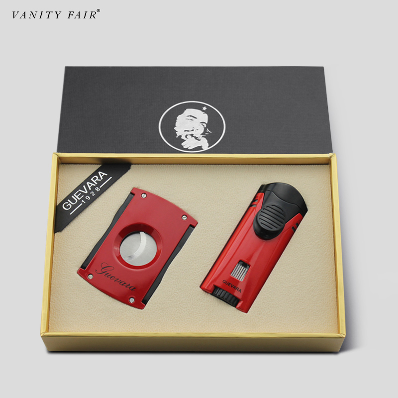 GUEVARA雪茄剪刀火机套装礼盒
