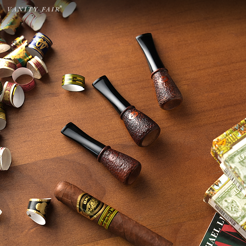 GUEVARA雪茄烟嘴石楠木循环型