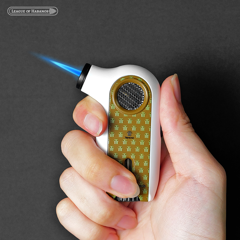 LOH复刻古巴防风直冲雪茄打火机