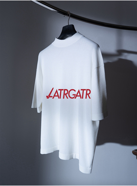 LATRGATR 教士领廓形T恤 呼吸纤维Silk&Linen