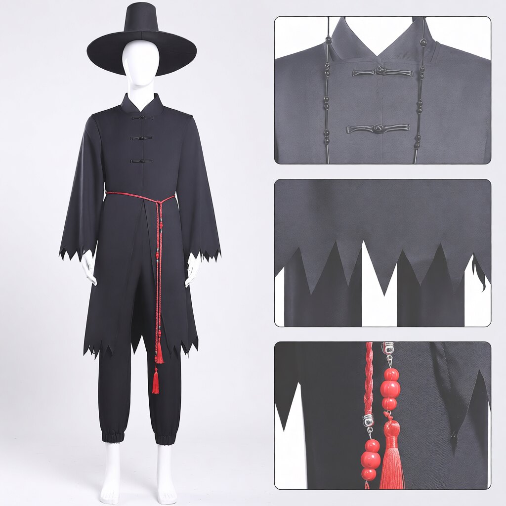 新品韩流女团K POP猎魔女团cos服装恶魔男团沙加男孩表演cos