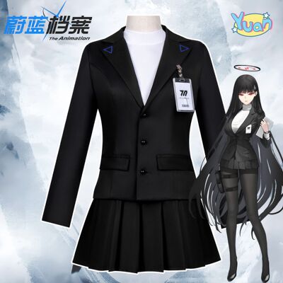 蔚蓝档案cos服BlueArchive调月莉音cosplay动漫服装万圣节jk制服